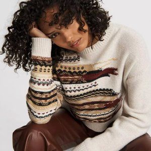 NWT Rag and Bone Wool Cashmere Annalise Sweater, Sz XS